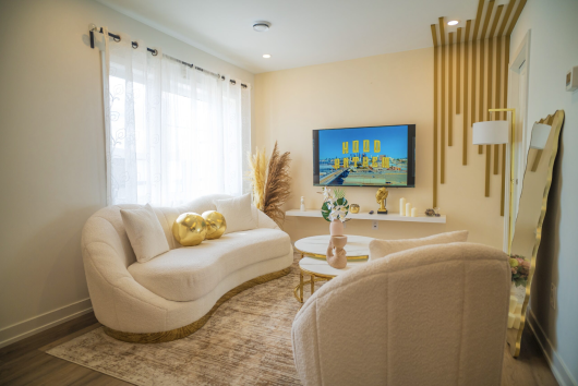 well-maintained and stylish Airbnb property managed by HAH, offering seamless hosting services for property owners.