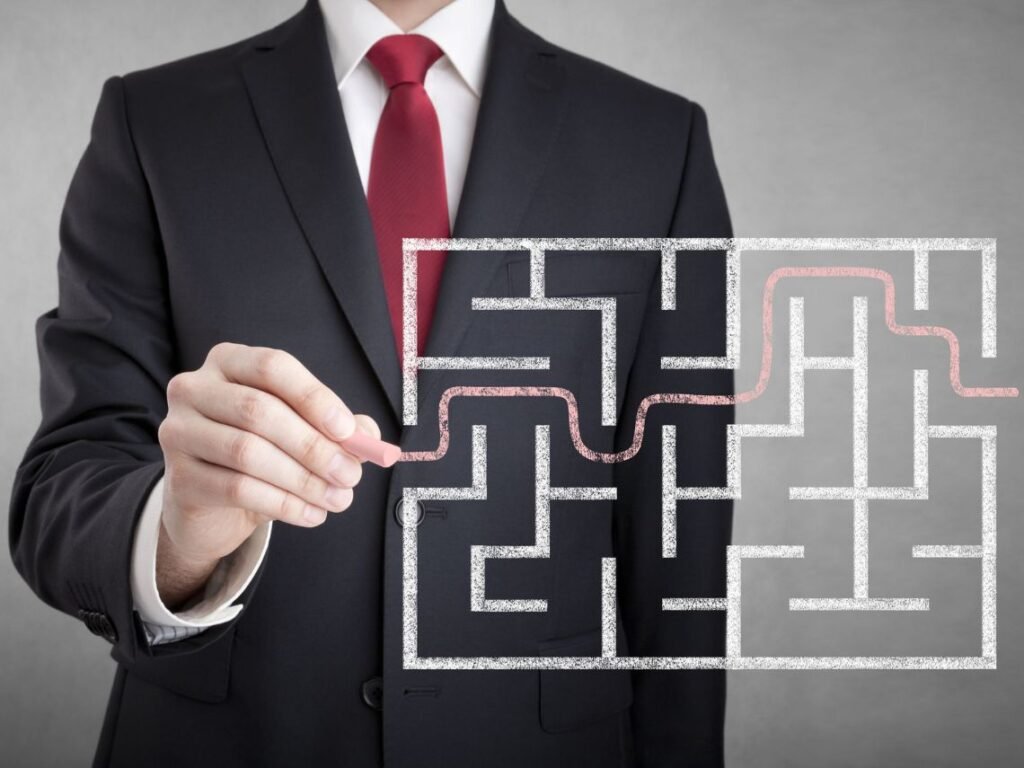 Property management professional navigating the challenges of tenant communication, legal compliance, and market trends.